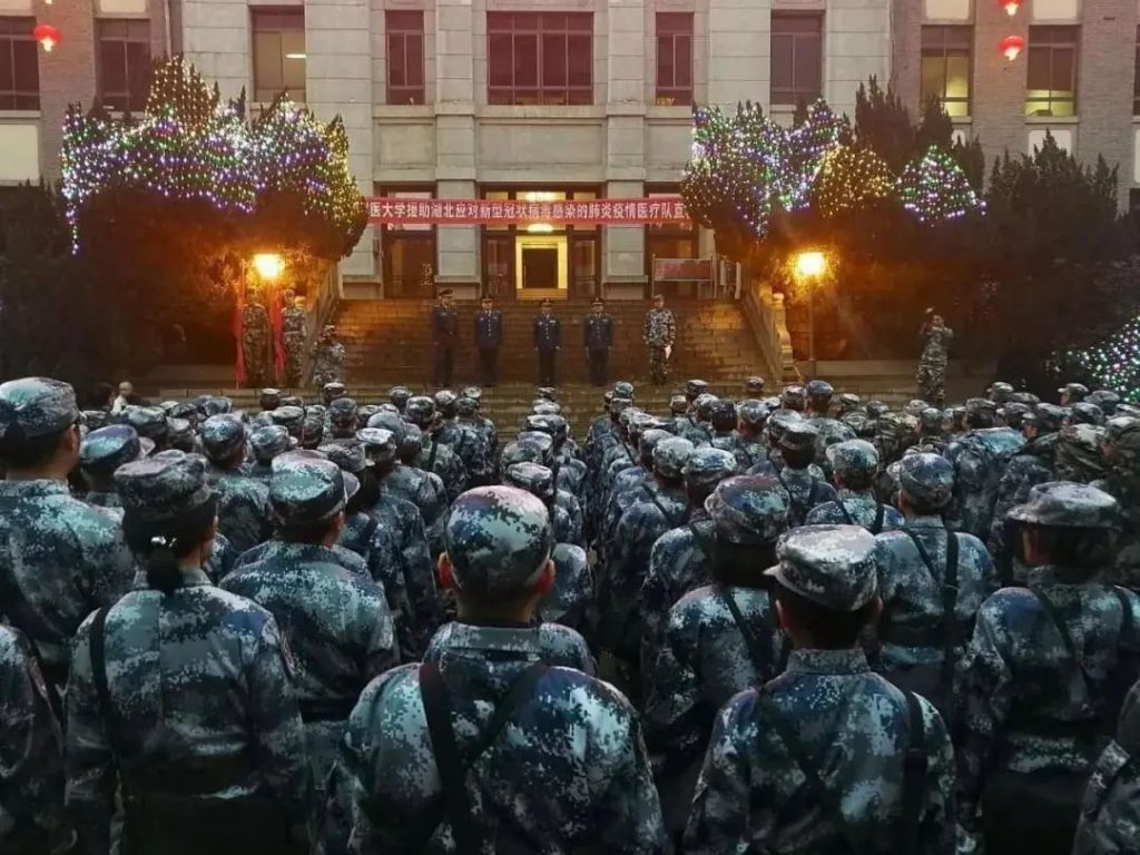 致敬！中国军人！